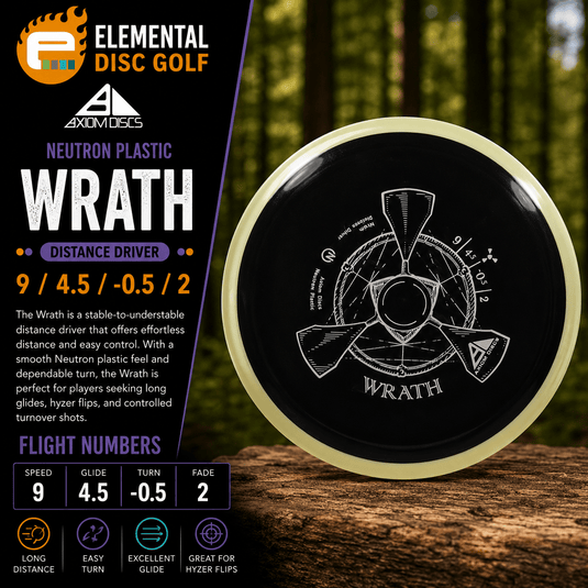 Axiom Neutron Wrath (9/4.5/-0.5/2) - Elemental Disc Golf