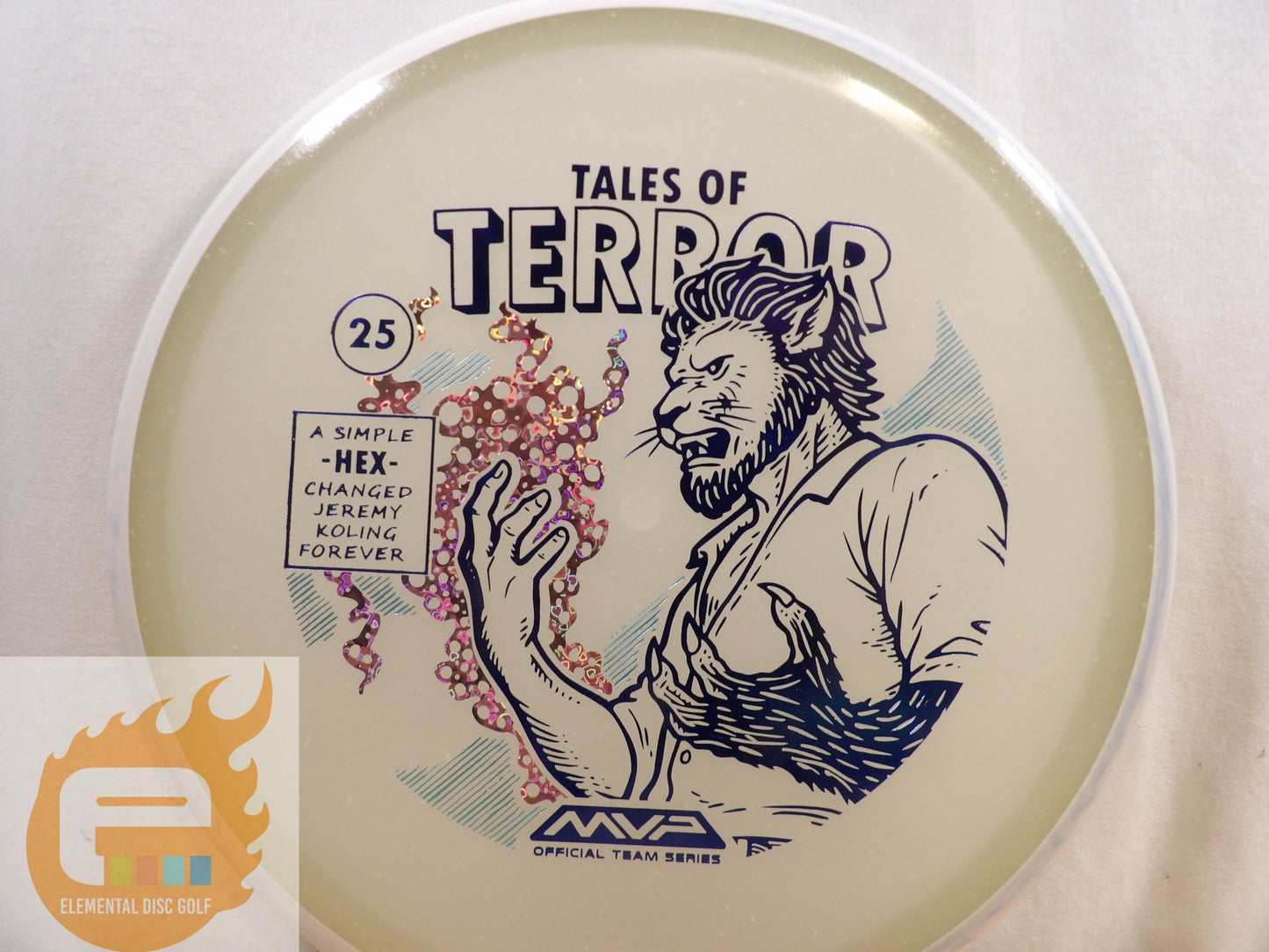Axiom Particle Eclipse Hex - 2025 Halloween Special Edition - Elemental Disc Golf