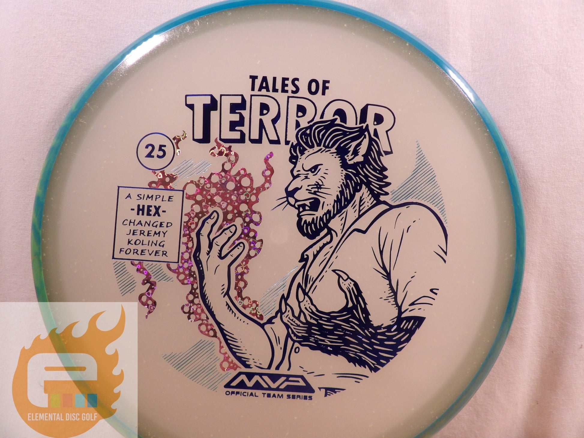 Axiom Particle Eclipse Hex - 2025 Halloween Special Edition - Elemental Disc Golf