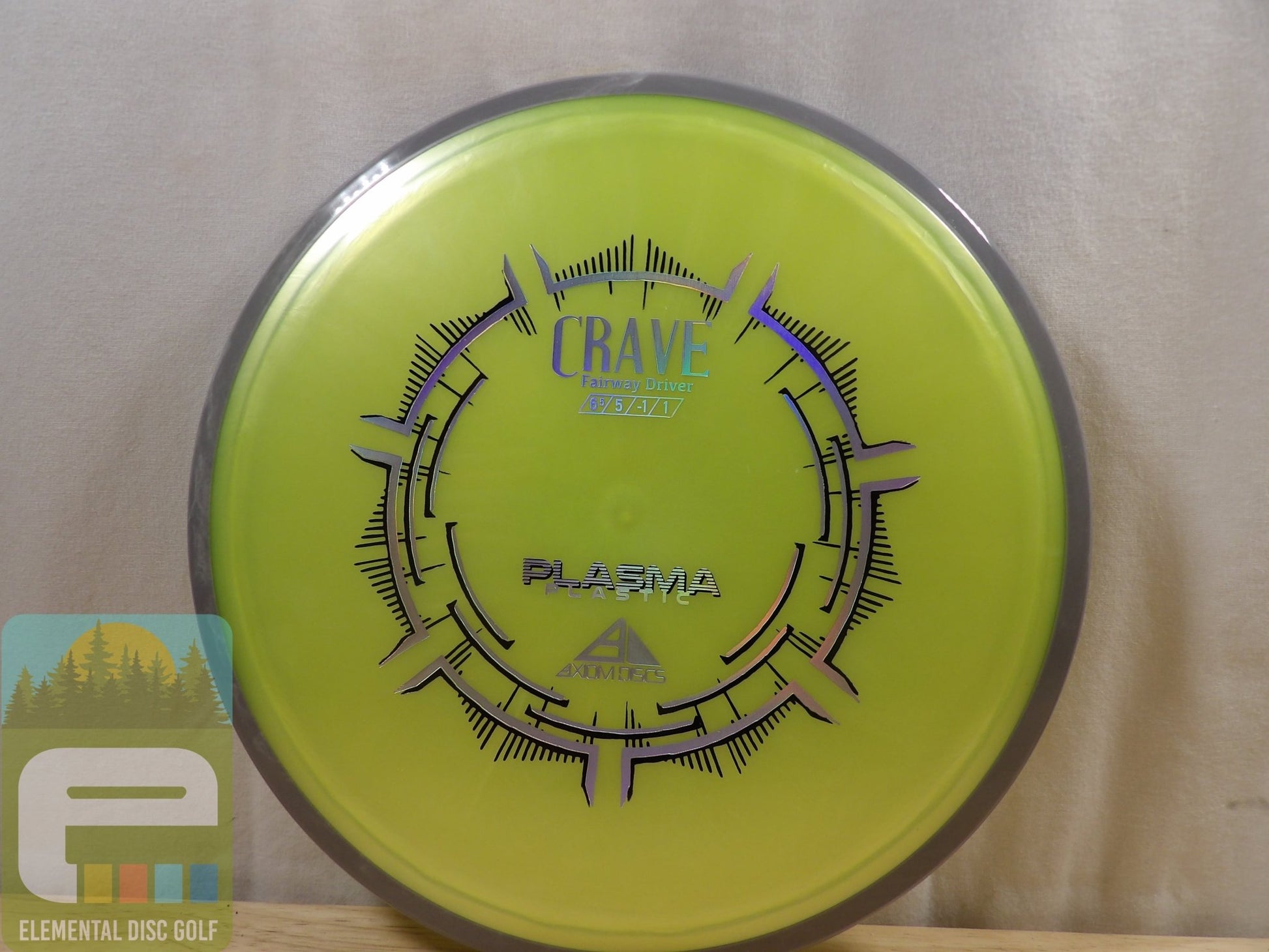 Axiom Plasma Crave (6.5/5/ - 1/1) - Elemental Disc Golf