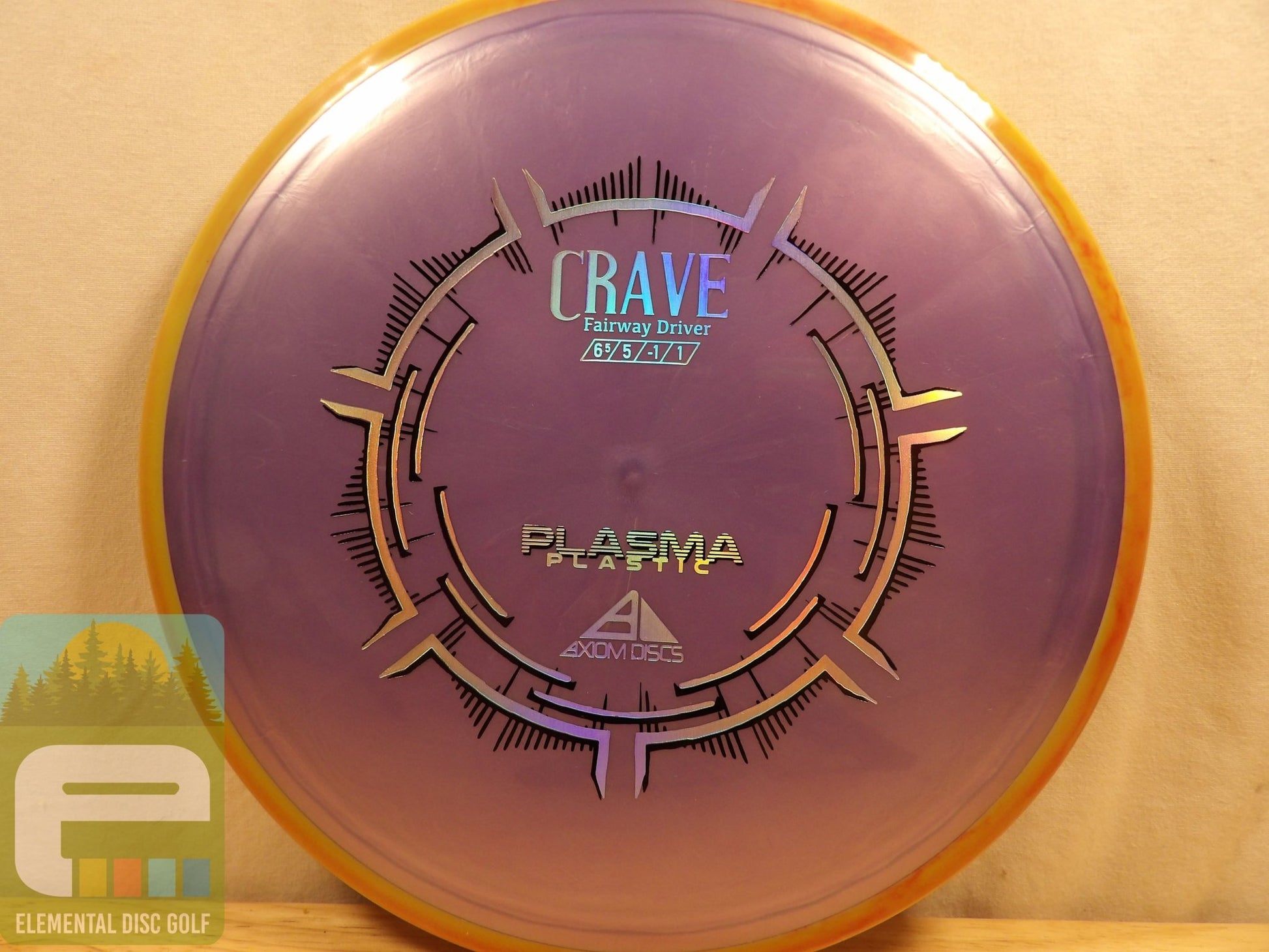 Axiom Plasma Crave (6.5/5/ - 1/1) - Elemental Disc Golf