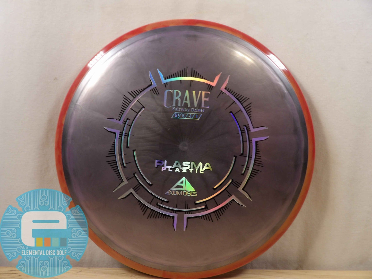 Axiom Plasma Crave (6.5/5/-1/1) - Elemental Disc Golf