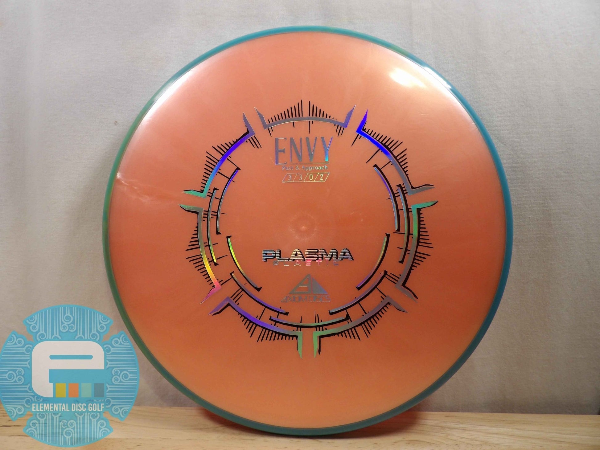 Axiom Plasma Envy ( 3 / 3 / 0 / 2 ) - Elemental Disc Golf
