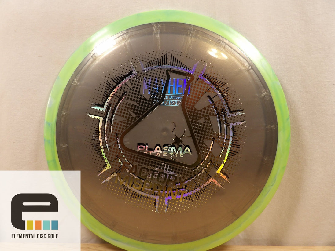 Axiom Plasma Mayhem (MISPRINT) - Elemental Disc Golf