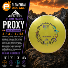 Axiom Plasma Proxy (3/3/-1/0.5) - Elemental Disc Golf