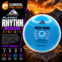 Axiom Plasma Rhythm (7/5/-2/1) - Elemental Disc Golf