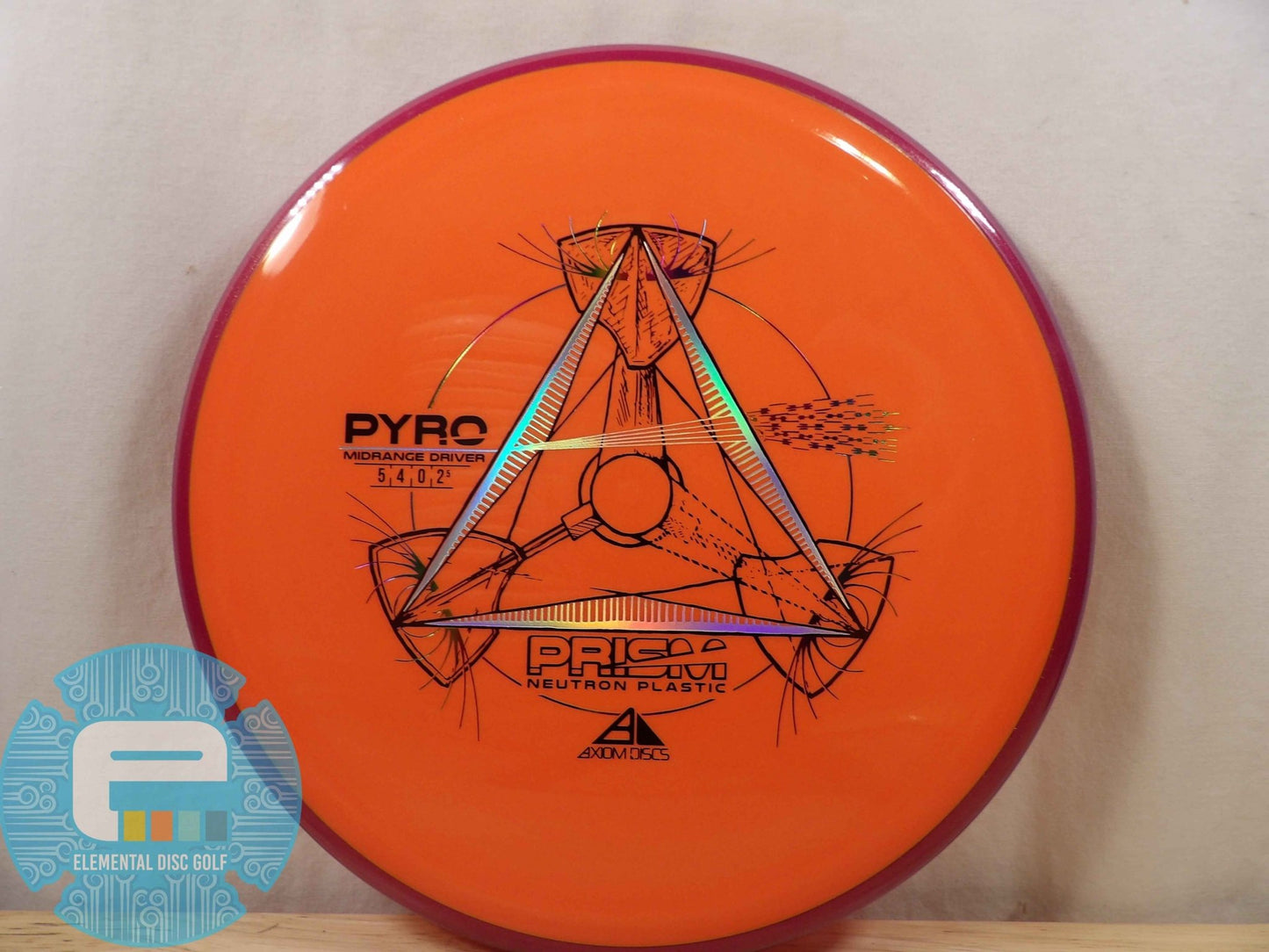 Axiom Prism Neutron Pyro (5/4/0/2.5) - Elemental Disc Golf