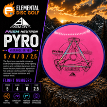 Axiom Prism Neutron Pyro (5/4/0/2.5) - Elemental Disc Golf