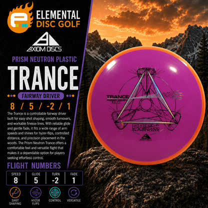 Axiom Prism Neutron Trance (8/5/-2/1) - Elemental Disc Golf