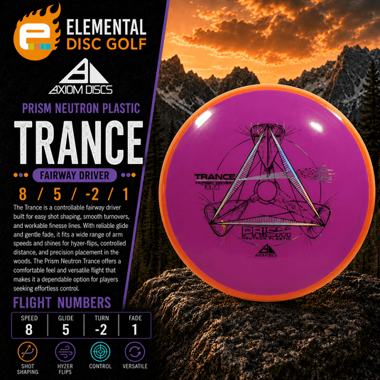 Axiom Prism Neutron Trance (8/5/-2/1) - Elemental Disc Golf