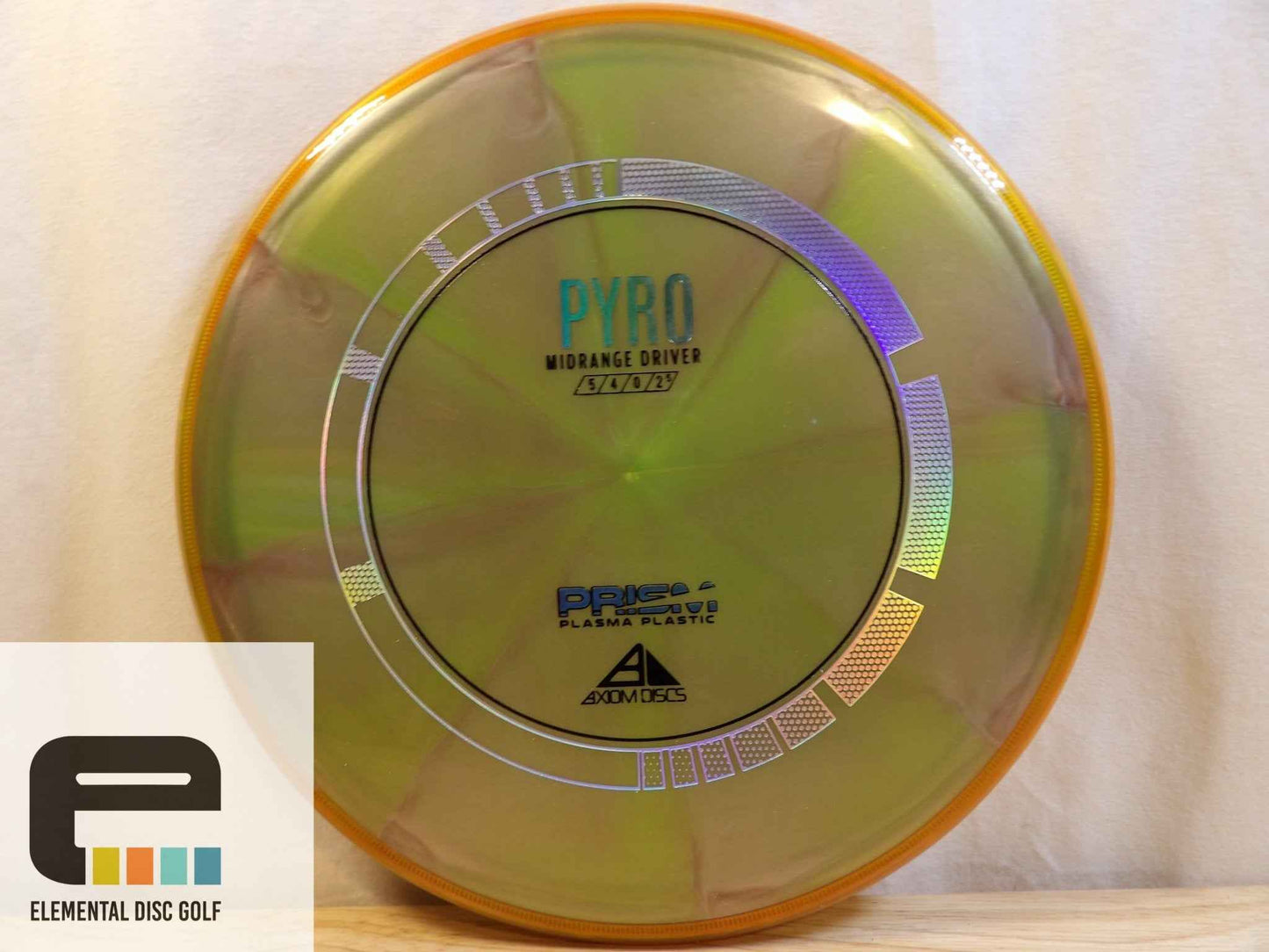 Axiom Prism Plasma Pyro (5/4/0/2.5) - Elemental Disc Golf