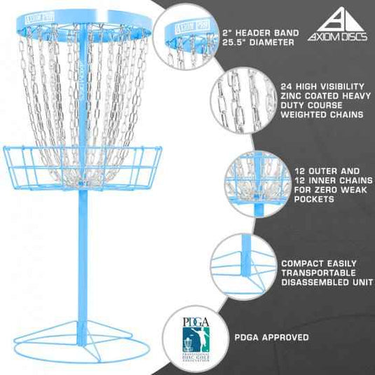 Axiom Pro Disc Golf Practice Basket - Elemental Disc Golf