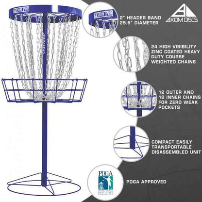 Axiom Pro Disc Golf Practice Basket - Elemental Disc Golf
