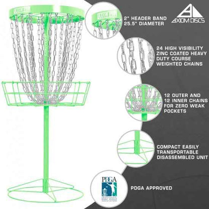 Axiom Pro Disc Golf Practice Basket - Elemental Disc Golf