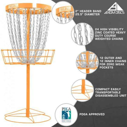 Axiom Pro Disc Golf Practice Basket - Elemental Disc Golf