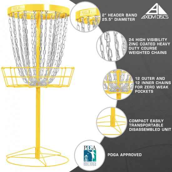 Axiom Pro Disc Golf Practice Basket - Elemental Disc Golf
