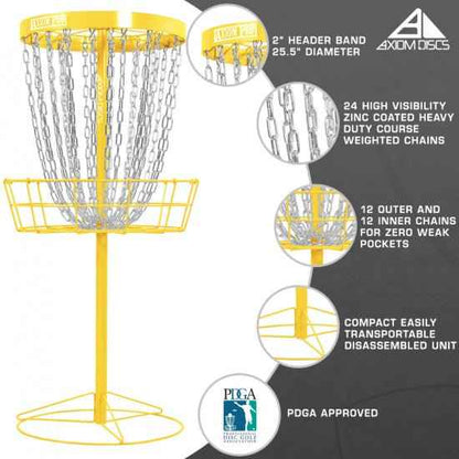 Axiom Pro Disc Golf Practice Basket - Elemental Disc Golf