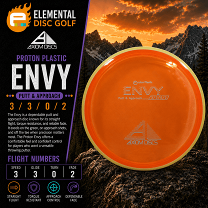 Axiom Proton Envy ( 3 / 3 / 0 / 2 ) - Elemental Disc Golf