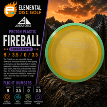 Axiom Proton Fireball (9/3.5/0/3.5) - Elemental Disc Golf