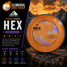 Axiom Proton Hex (5/5/-1/1) - Elemental Disc Golf