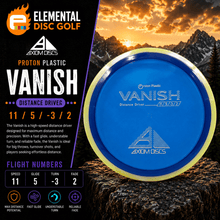 Axiom Proton Vanish (11/5/-3/2) - Elemental Disc Golf
