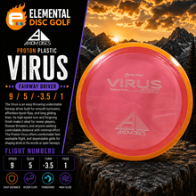 Axiom Proton Virus (9/5/-3.5/1) - Elemental Disc Golf