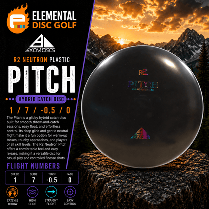 Axiom R2 Neutron Pitch (1/7/-0.5/0) - Elemental Disc Golf