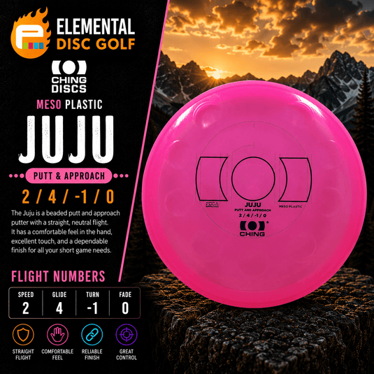 Ching Discs Meso Juju (2/4/-1/0) - Elemental Disc Golf