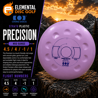 Ching Strato Precision (4.5/4/-1/1) - Elemental Disc Golf
