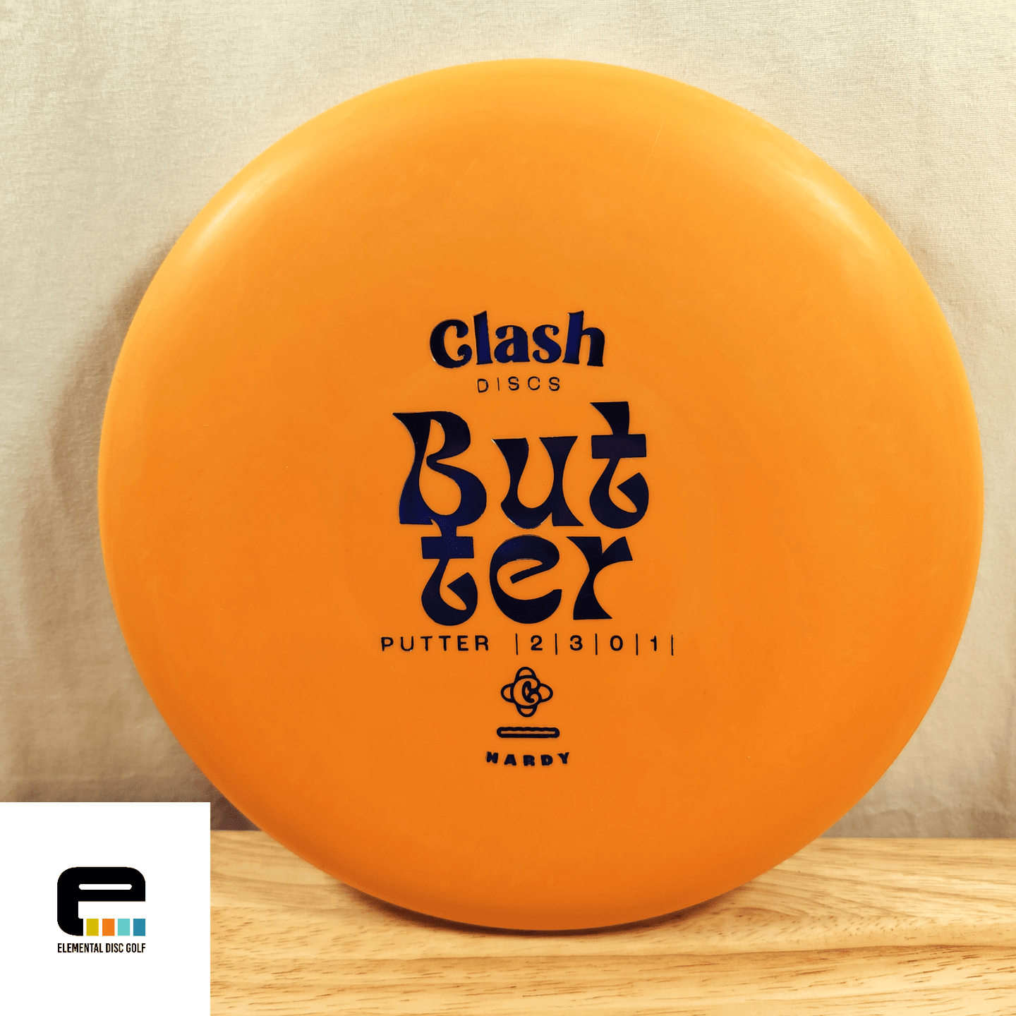 Clash Discs Hardy Butter - Elemental Disc Golf