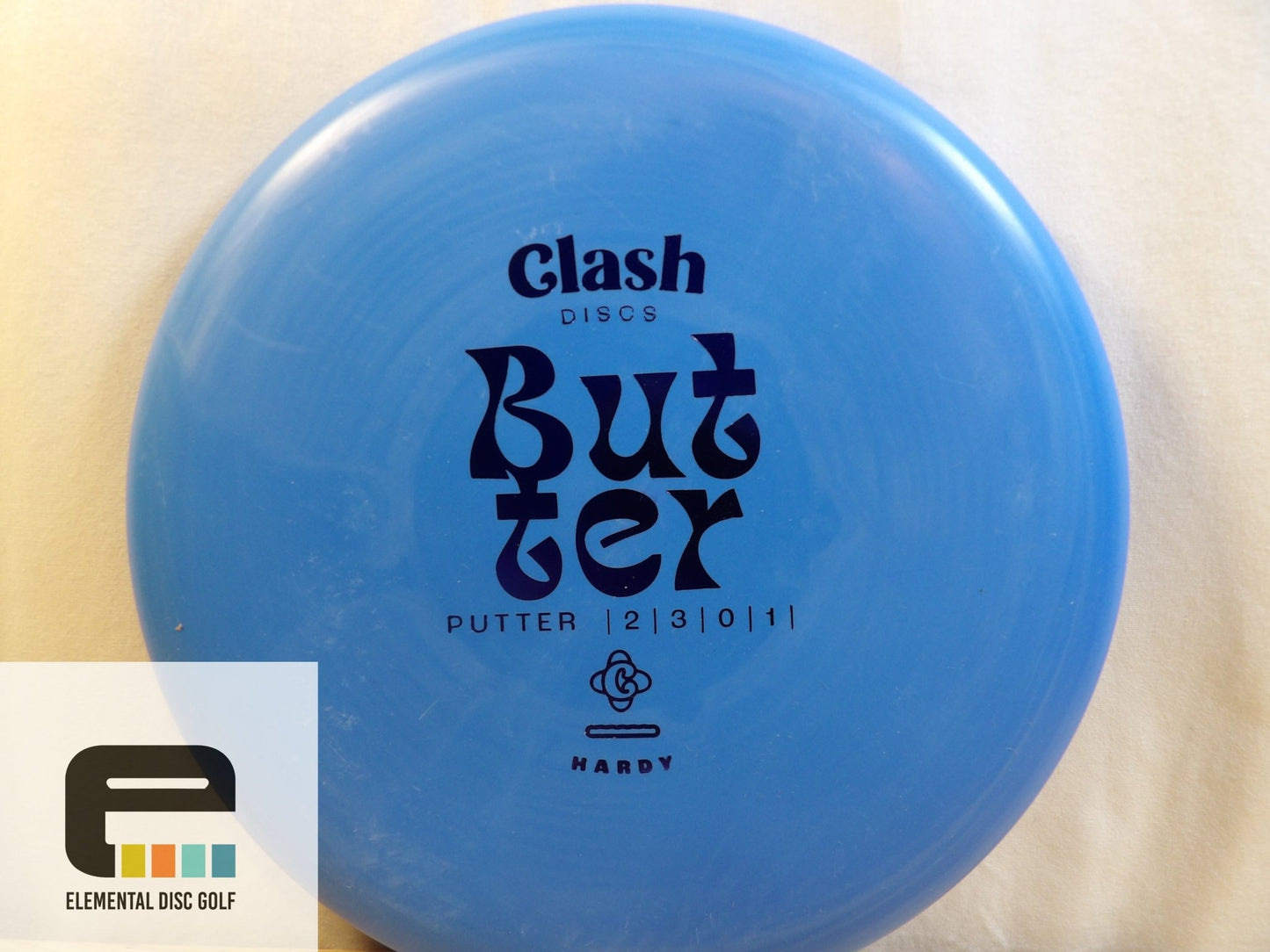 Clash Discs Hardy Butter - Elemental Disc Golf