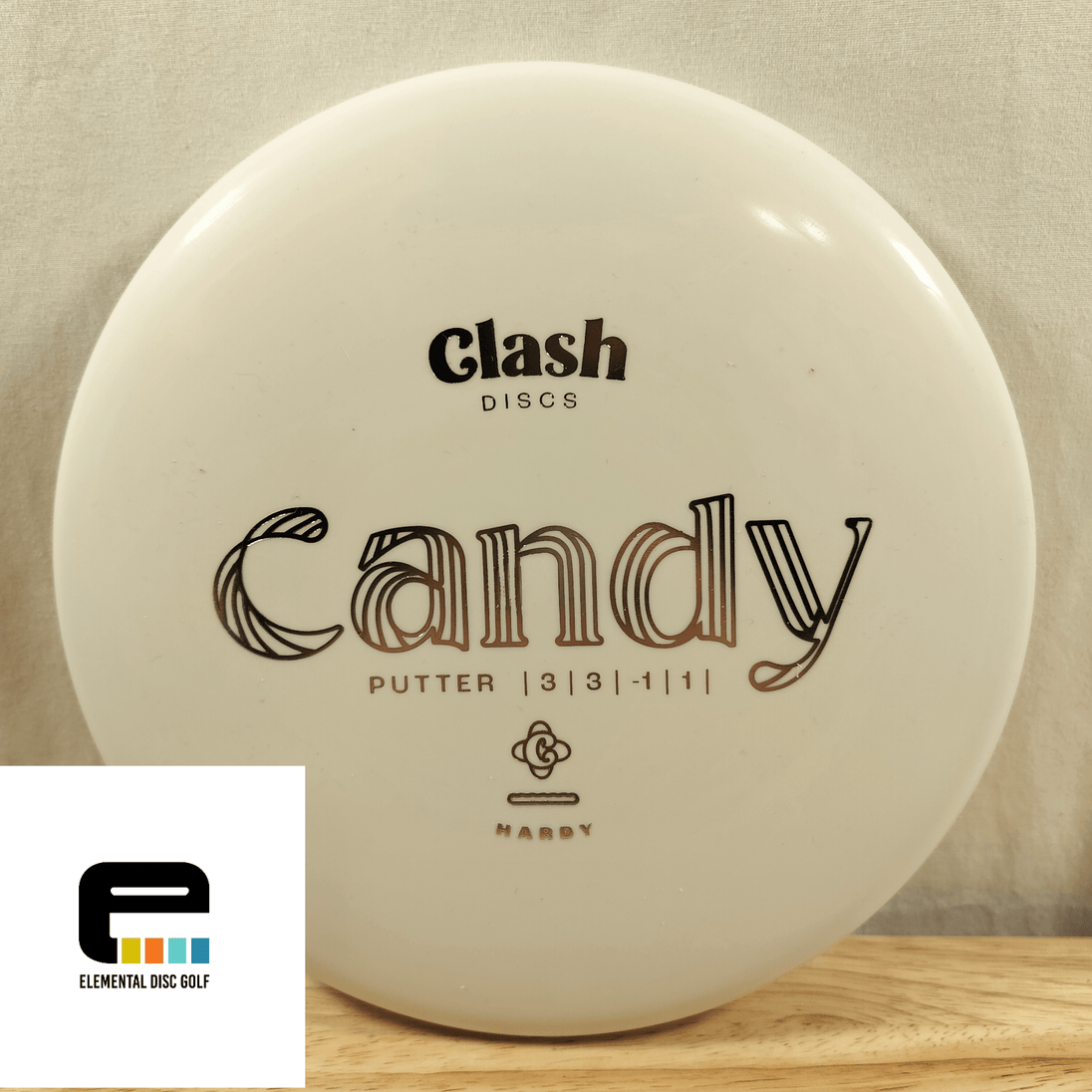 Clash Discs Hardy Candy - Elemental Disc Golf