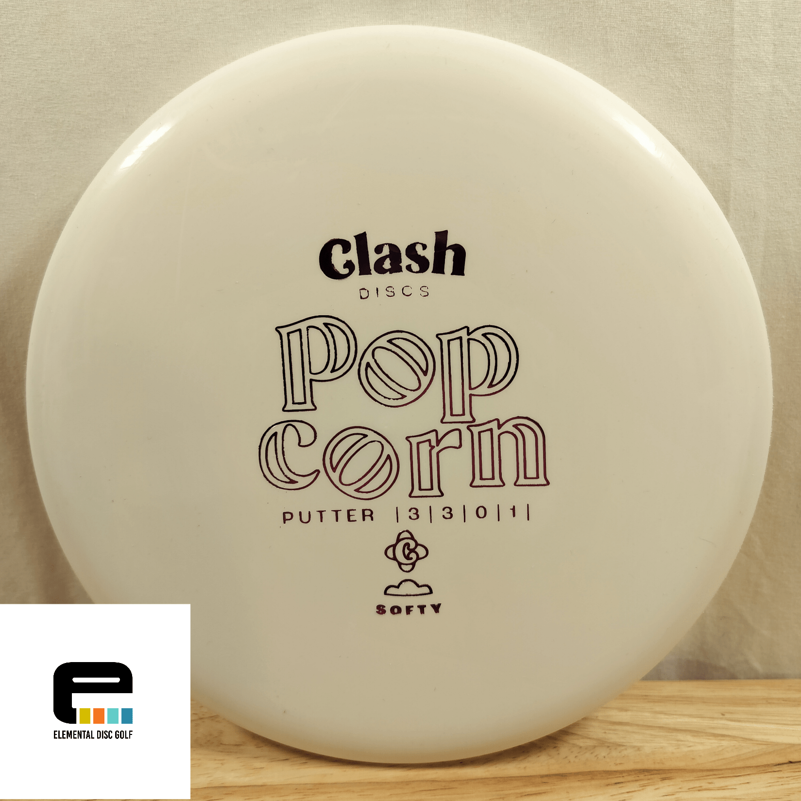 Clash Discs Softy Popcorn - Elemental Disc Golf