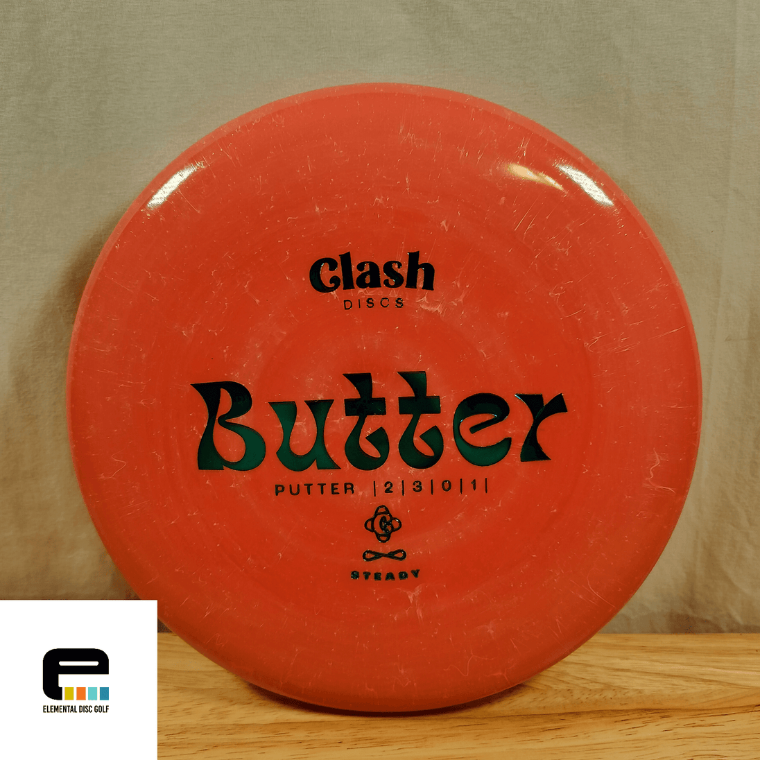 Clash Discs Steady Butter - Elemental Disc Golf