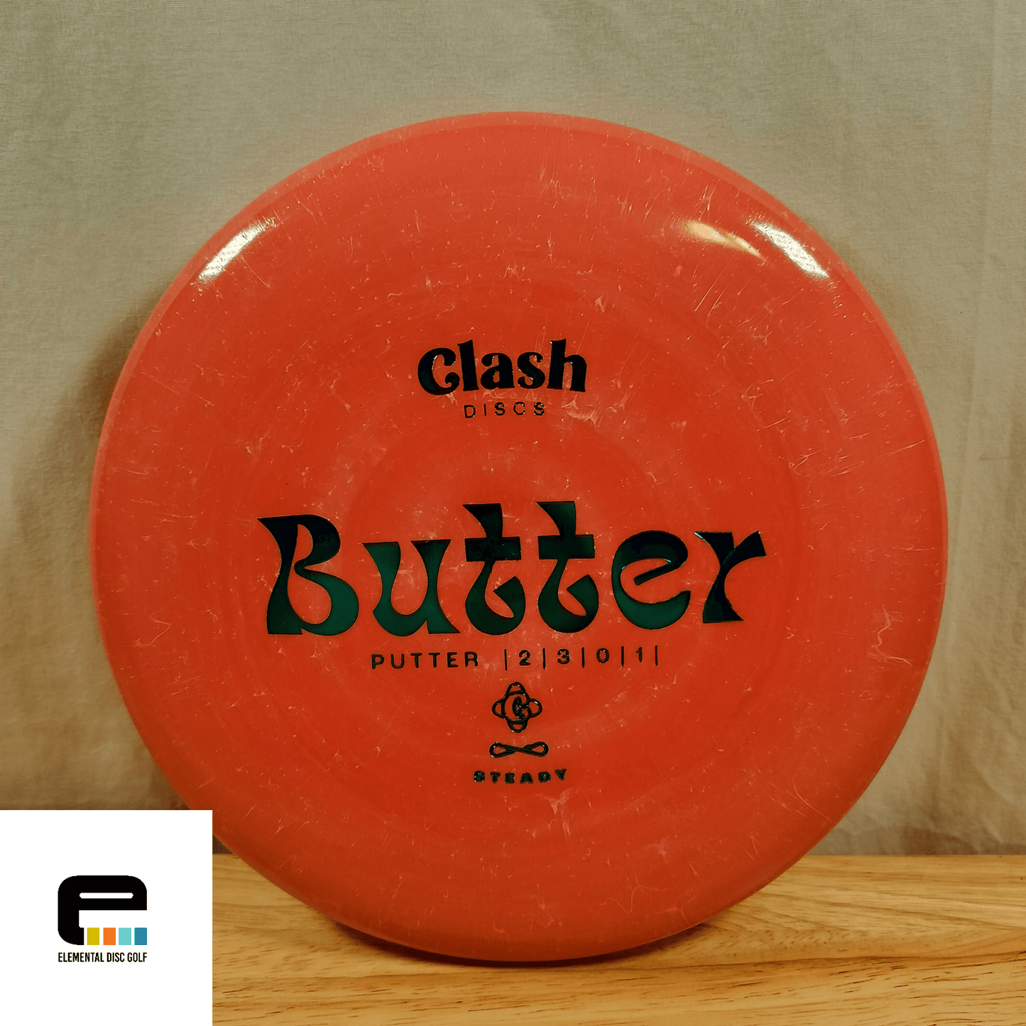 Clash Discs Steady Butter - Elemental Disc Golf