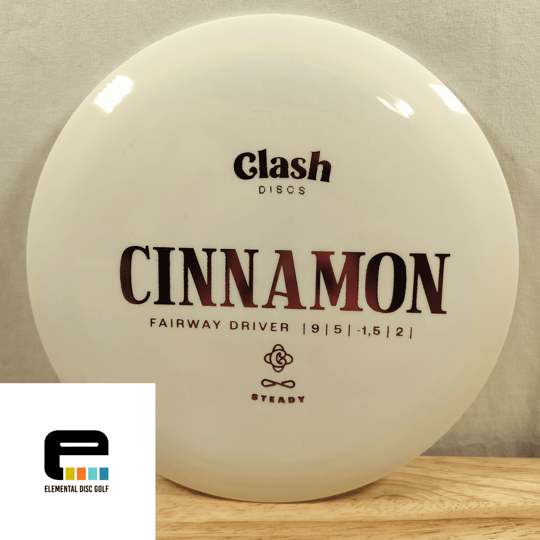 Clash Discs Steady Cinnamon - Elemental Disc Golf