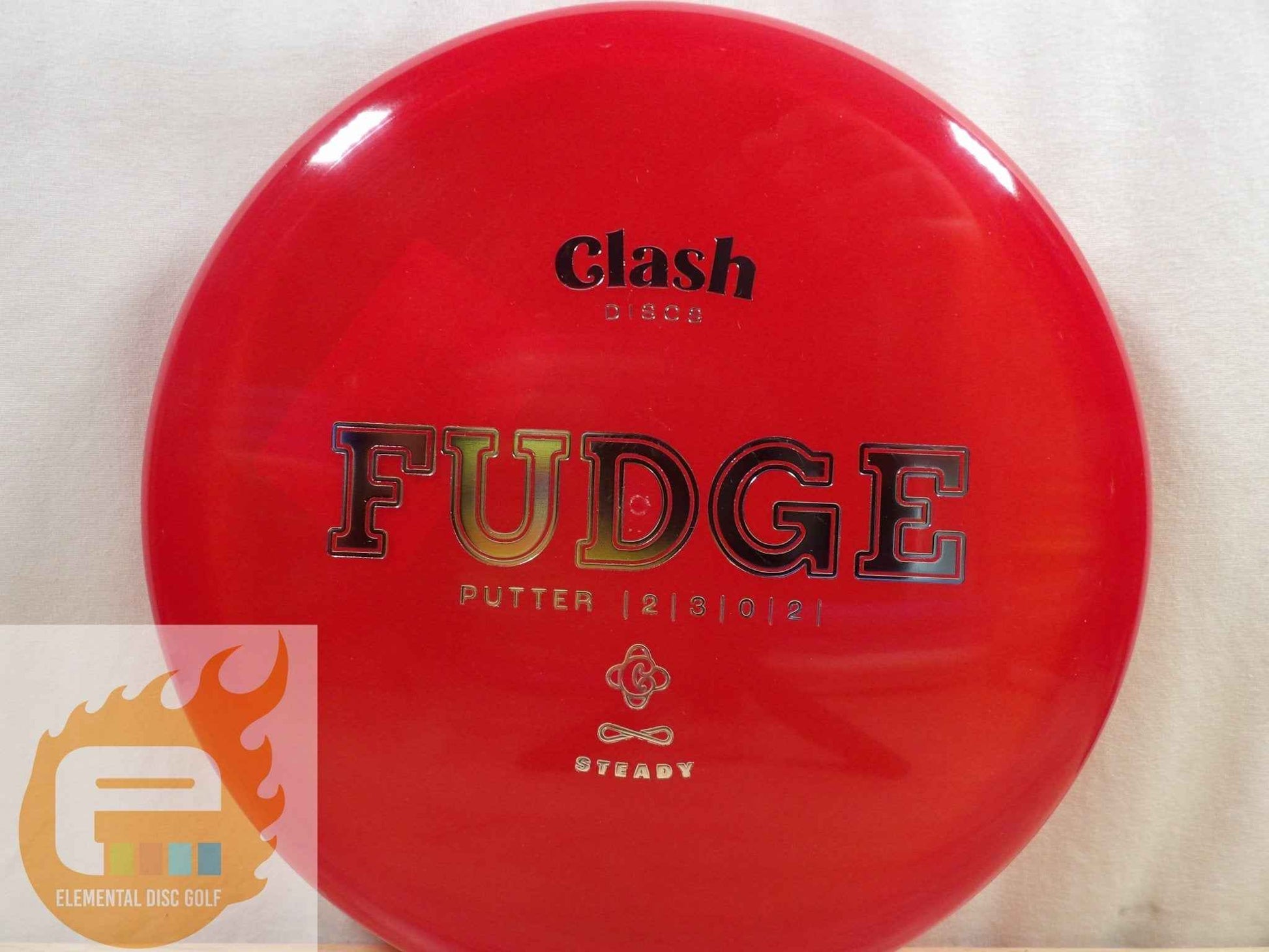 Clash Discs Steady Fudge (2/3/0/1) - Elemental Disc Golf