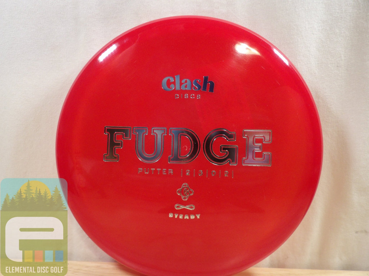 Clash Discs Steady Fudge (2/3/0/1) - Elemental Disc Golf