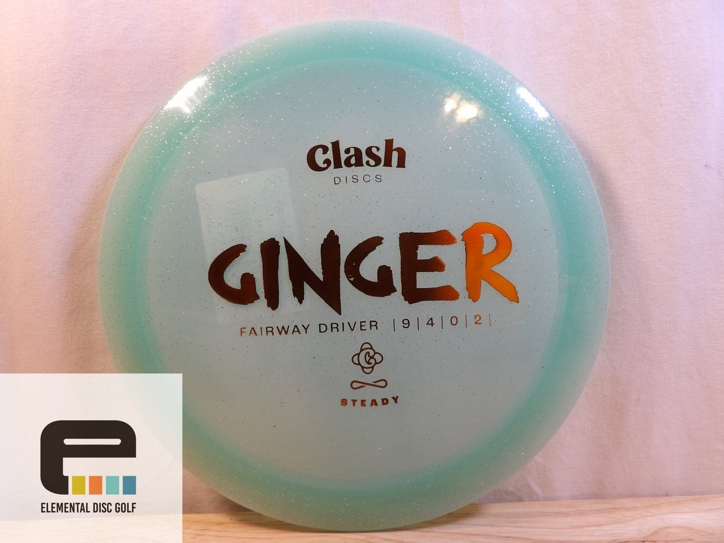 Clash Discs Steady Ginger - Elemental Disc Golf