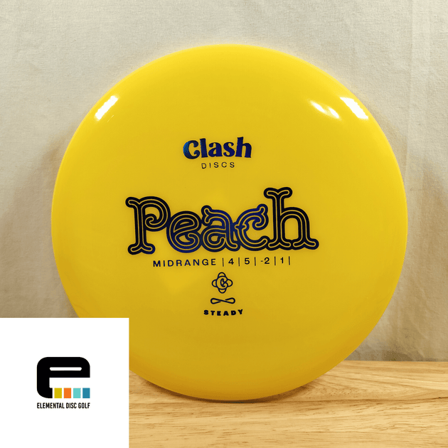 Clash Discs Steady Peach - Elemental Disc Golf