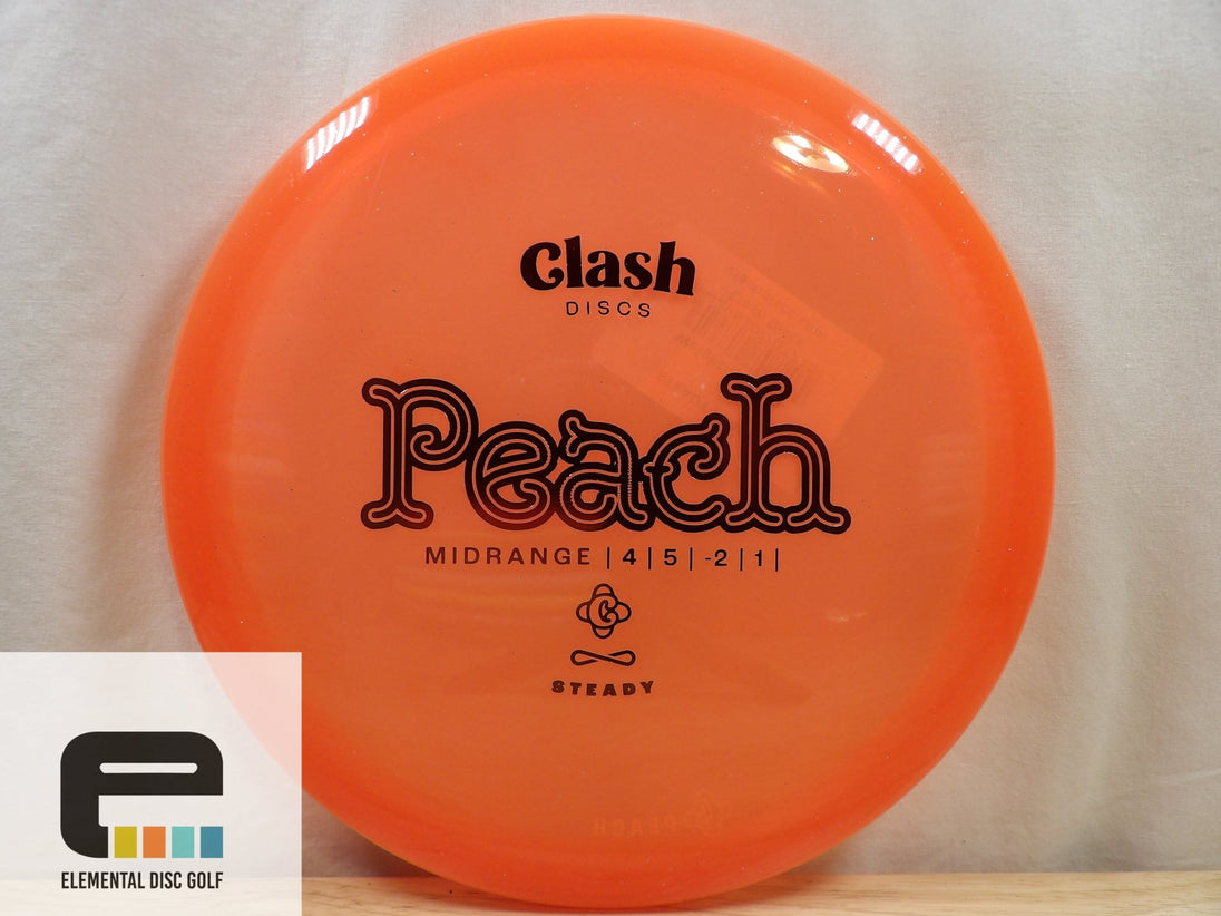 Clash Discs Steady Peach - Elemental Disc Golf