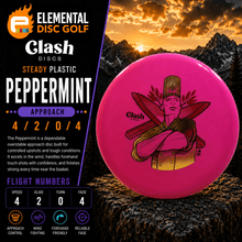 Clash Discs Steady Peppermint (4/2/0/4) - Elemental Disc Golf