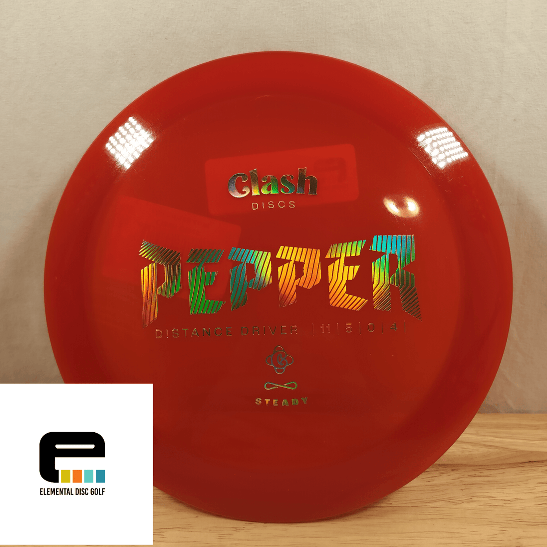 Clash Discs Steady Pepper - Elemental Disc Golf