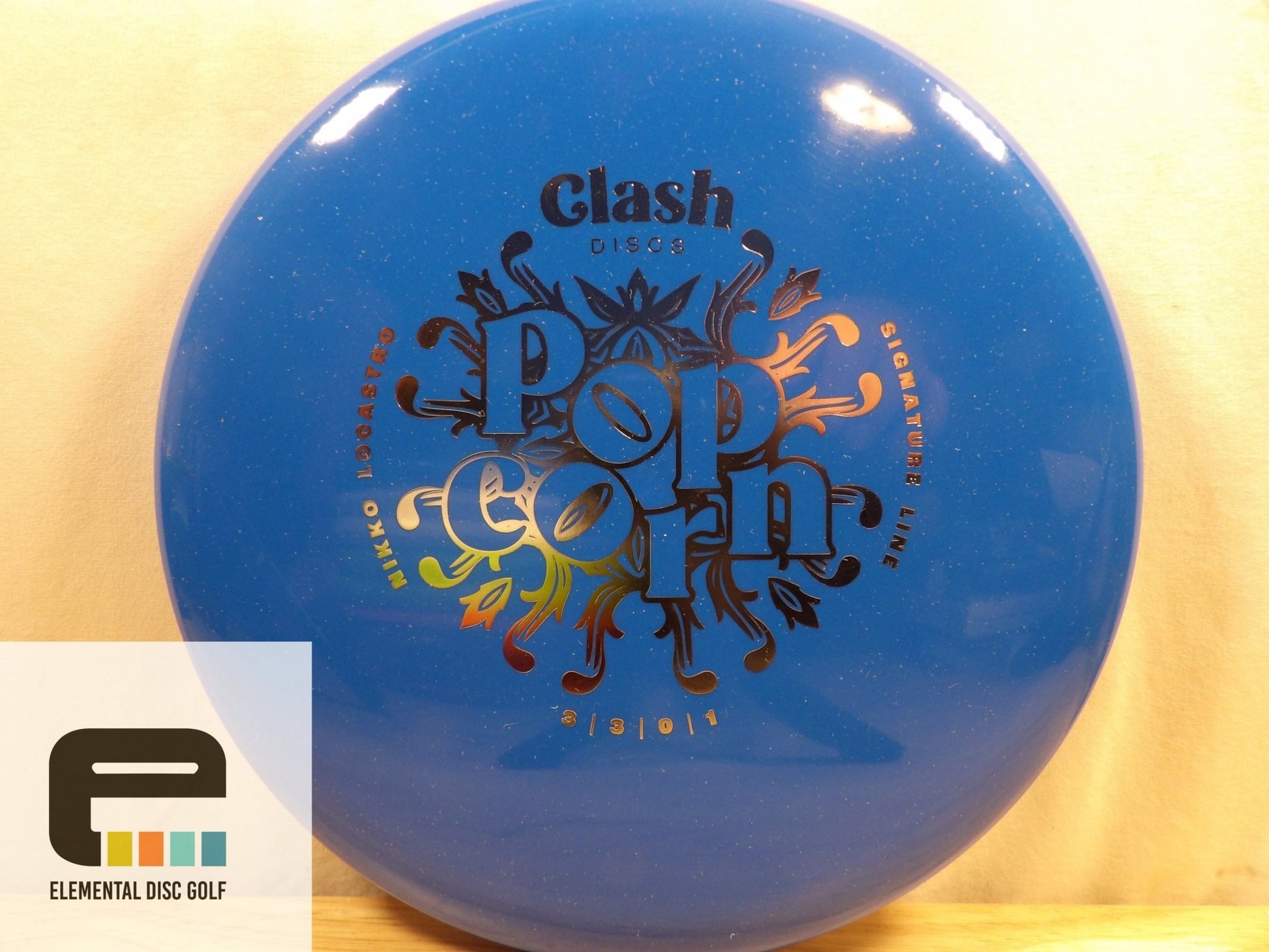 Clash Discs Steady Popcorn - Elemental Disc Golf