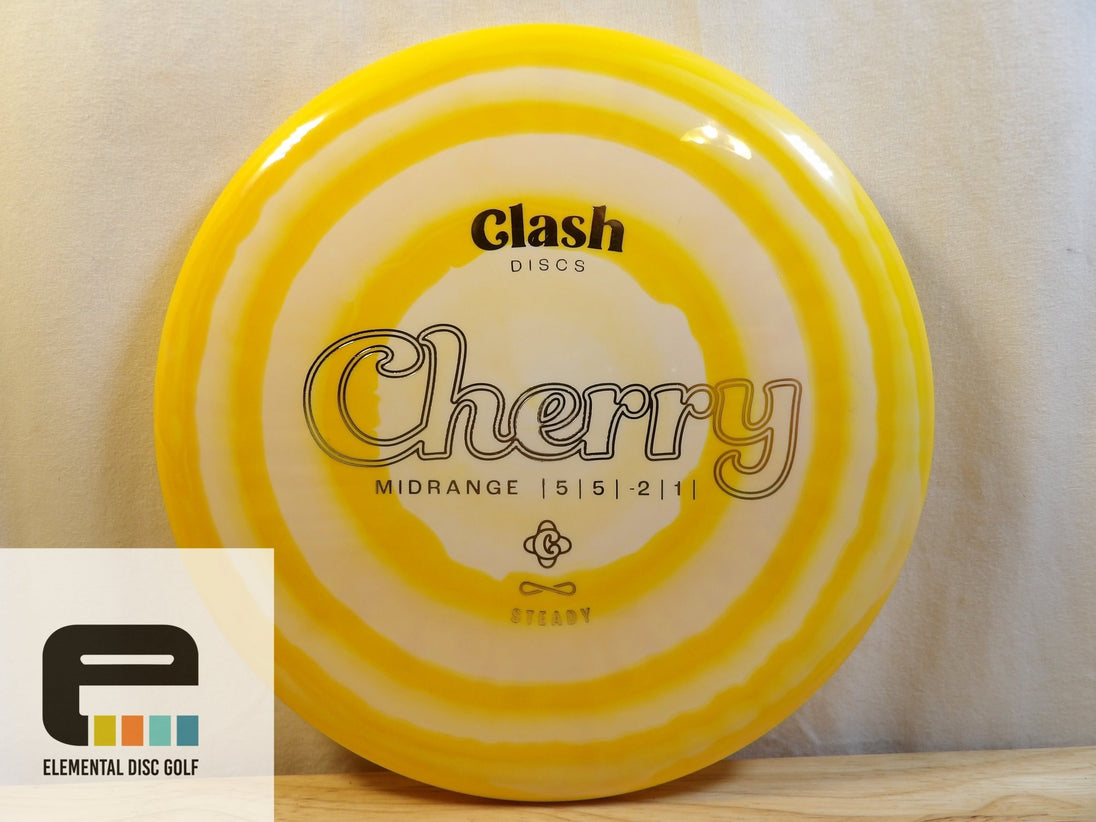 Clash Discs Steady Ring Cherry - Elemental Disc Golf