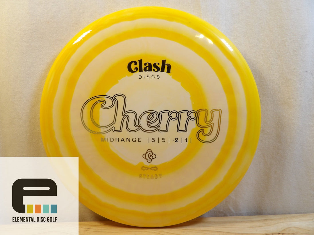 Clash Discs Steady Ring Cherry - Elemental Disc Golf