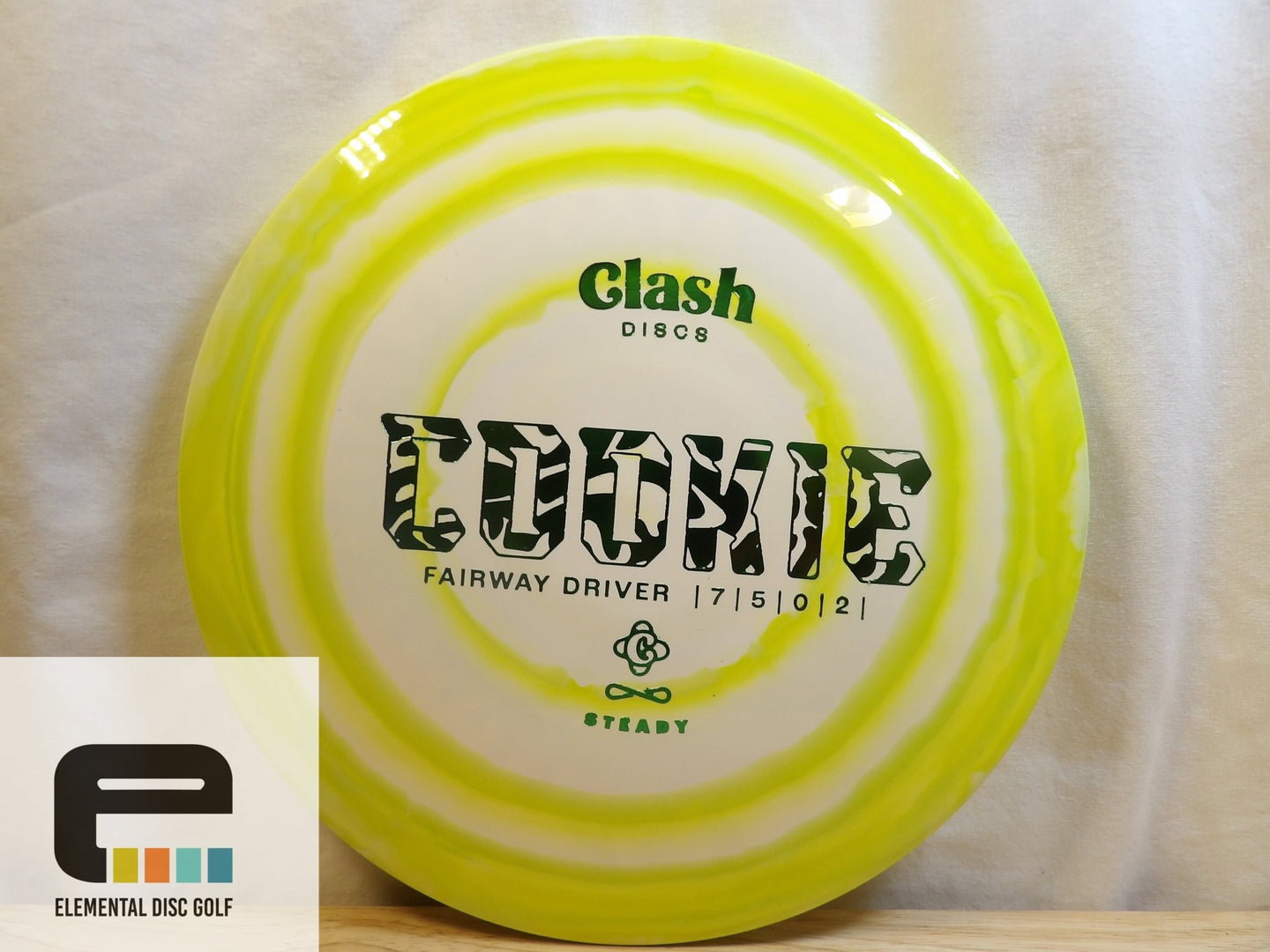 Clash Discs Steady Ring Cookie - Elemental Disc Golf