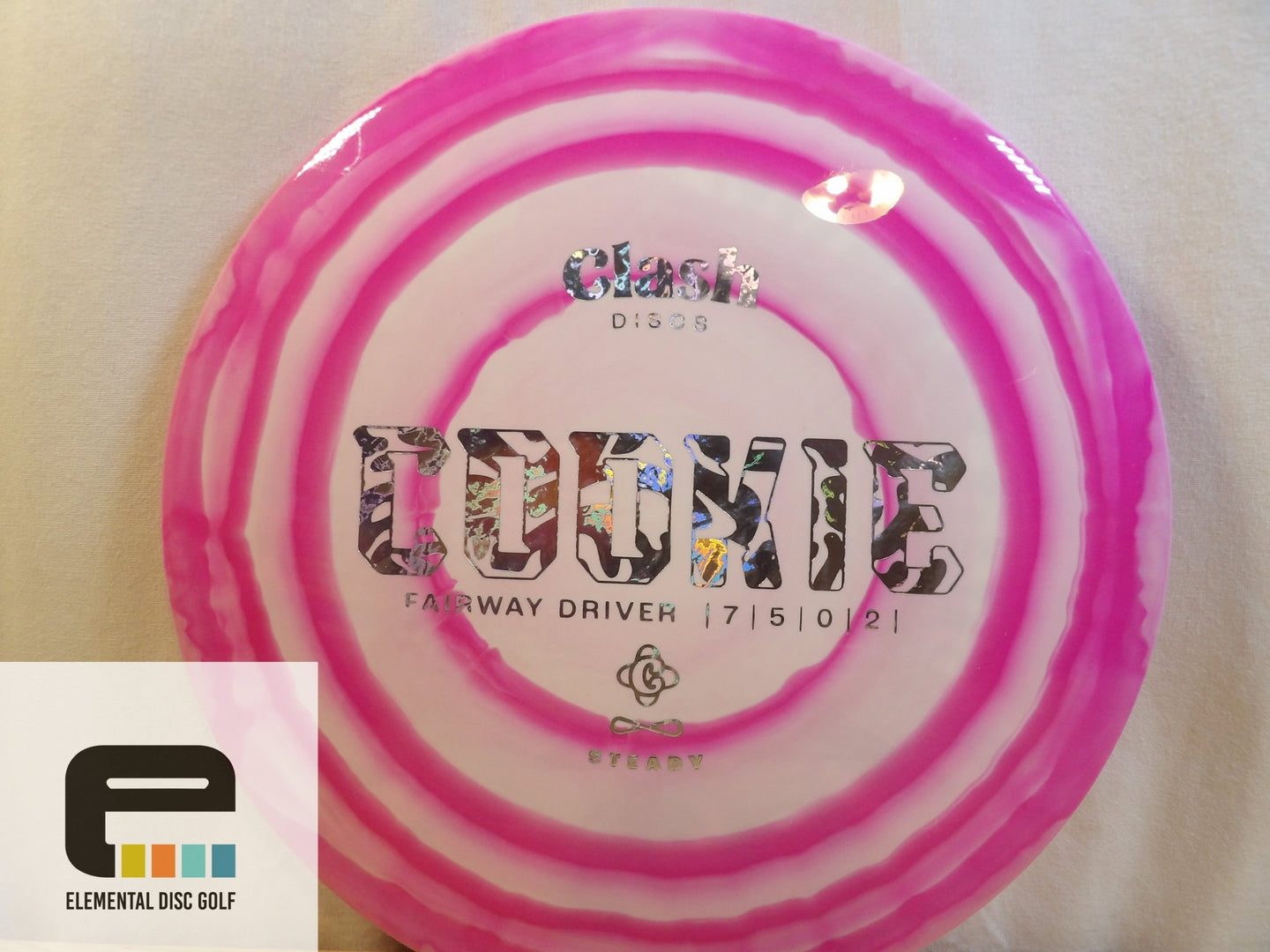 Clash Discs Steady Ring Cookie - Elemental Disc Golf