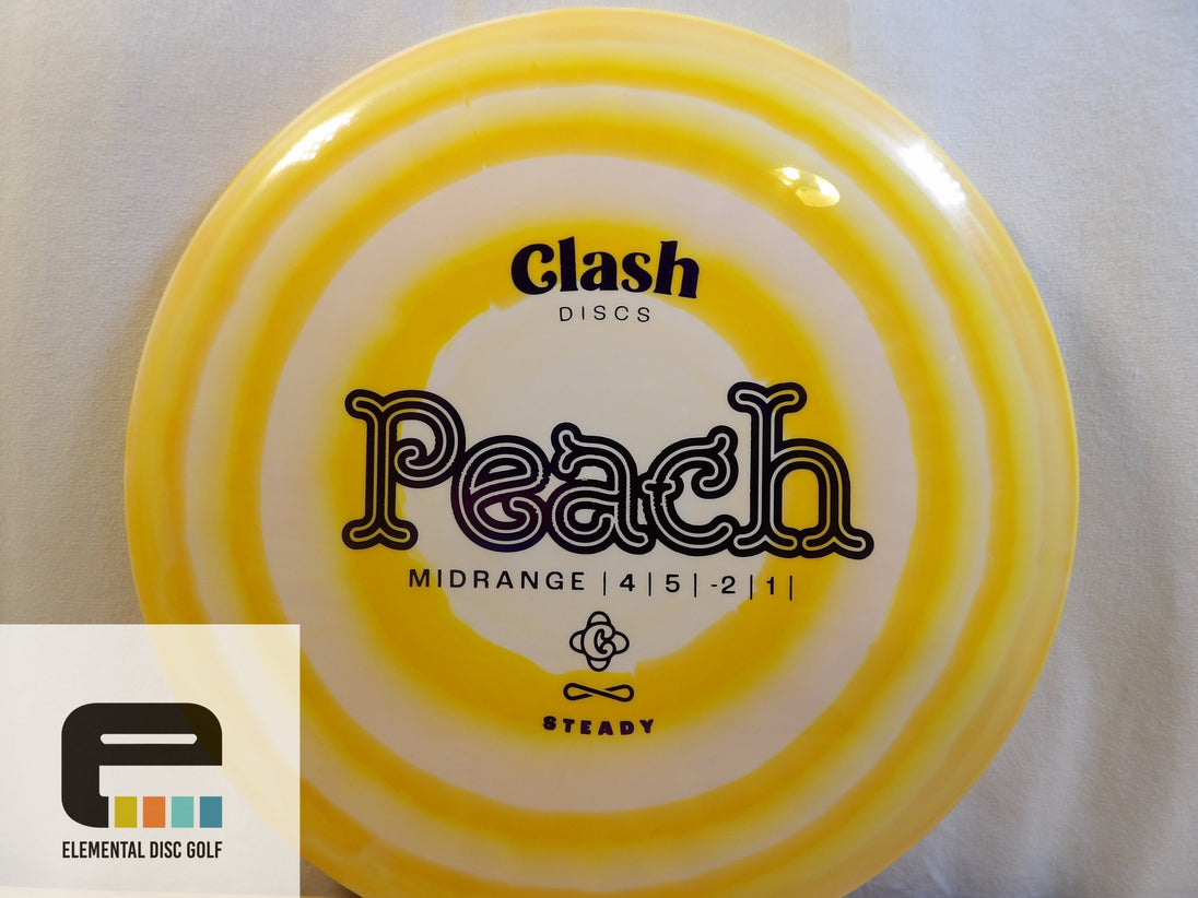 Clash Discs Steady Ring Peach - Elemental Disc Golf