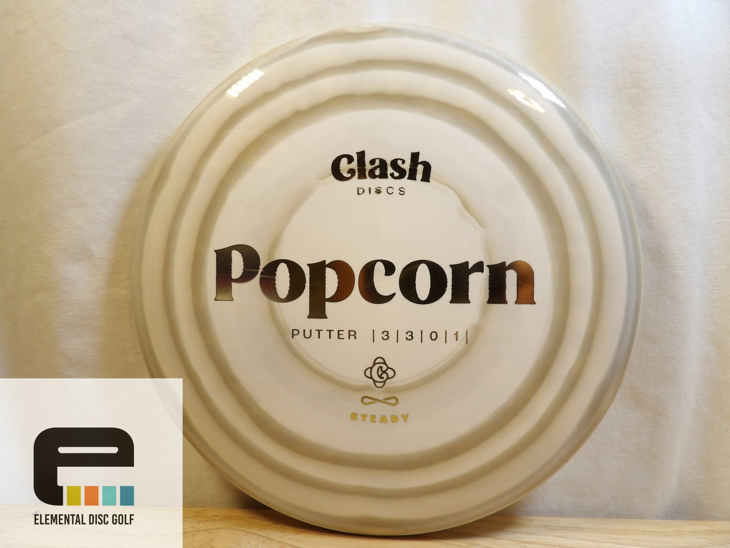 Clash Discs Steady Ring Popcorn - Elemental Disc Golf